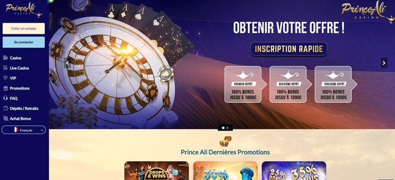 Découvrez les Secrets du Prince Ali Casino en Ligne en France